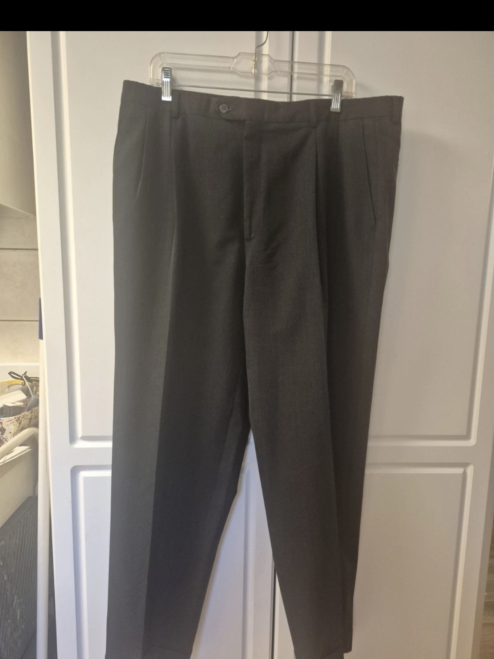 Hart Schaffner Marx Light Gray Dress Pants 38x30